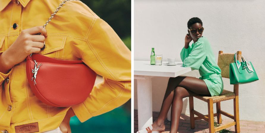 Banane Smile et Roseau ancienne version Longchamp