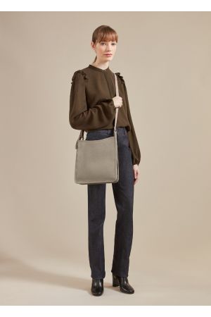 Sac porté travers zippé L Le Foulonné