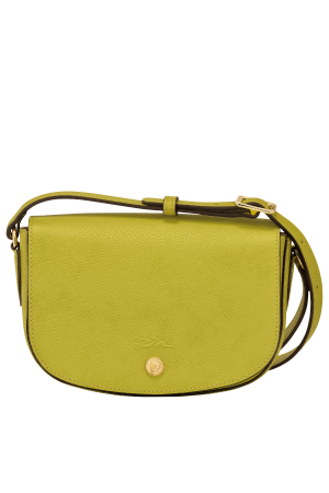 Sac bandoulière S Épure par Longchamp en cuir jaune