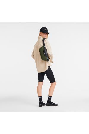 Sac banane M Le Pliage Energy par Longchamp en toile kaki