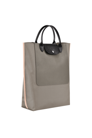Sac cabas porté main bimatière et tricolore de la marque Longchamp