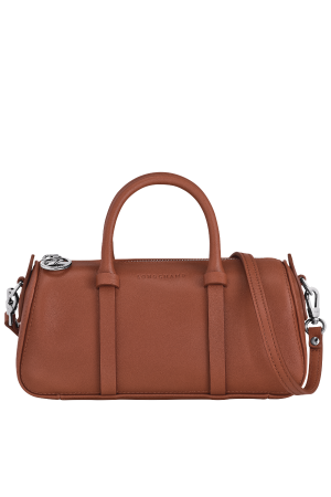 Sac à main S Daylong par Longchamp en cuir camel