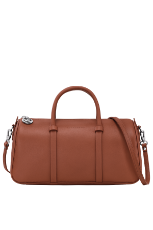 Sac à main M Daylong par Longchamp en cuir camel