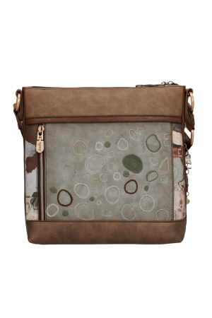 Sac à bandoulière moyen format 3 compartiments Core par Anekke