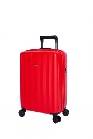Valise Extensible 4 roues cabine Universelle 55 cm-Rouge
