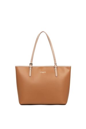 Grand sac cabas épaule Smooth - LANCASTER