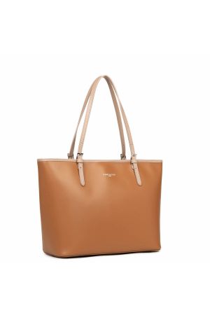 Grand sac cabas épaule Smooth - LANCASTER