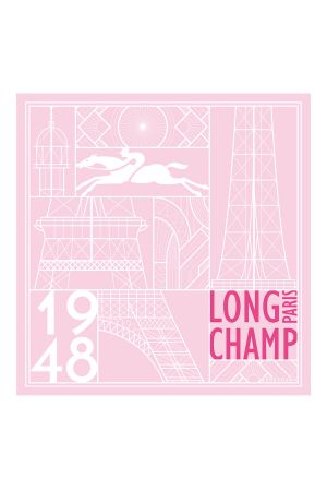 Carré de soie 50 Tour Eiffel 1948 - LONGCHAMP