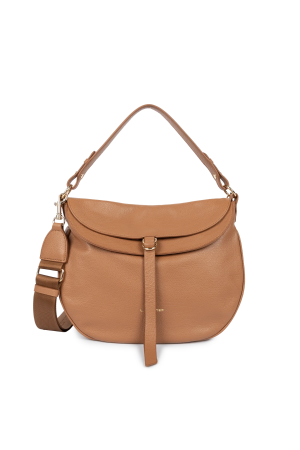 Grand sac besace Dune GaÏa par Lancaster en camel