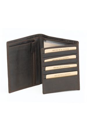 Portefeuille LOUIS cuir gras 