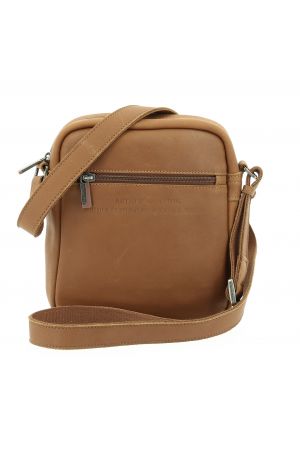 Sacoche travers Oscar cuir-Cognac