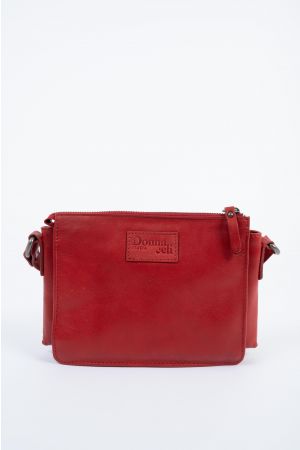 Sac pochette bandoulière zippée - DONNA CELI