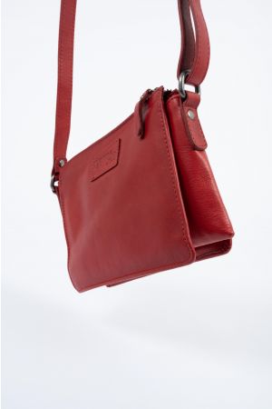 Sac pochette bandoulière zippée - DONNA CELI