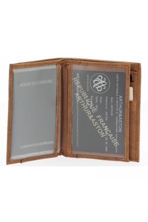 Portefeuille Diego Vintage camel 