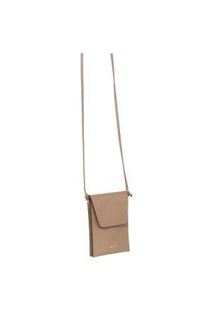 pochette téléphone Abro Ariete en cuir marron
