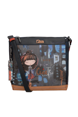 Sac bandoulière 3 compartiments Contemporary - ANEKKE