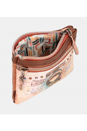 porte-monnaie Anekke Menire en synthétique imprimé