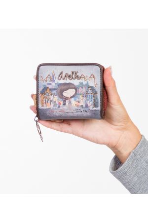 Mini porte-monnaie zippé VOICE - ANEKKE