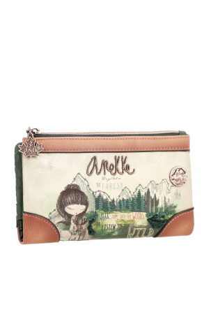Portefeuille long souple - THE FOREST | ANEKKE