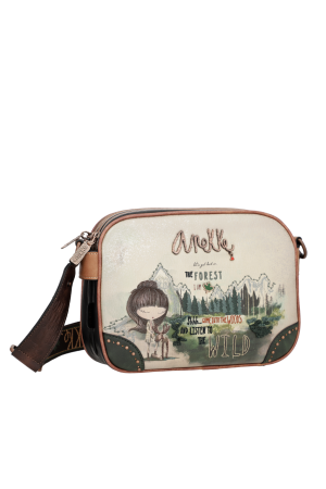 sac camera bag blanc, illustrations forêt canadienne anekke