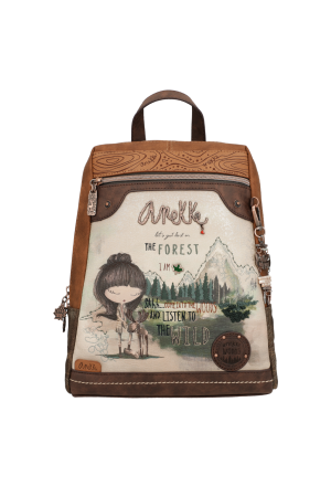 Sac à dos de ville femme marron collection canada anekke 