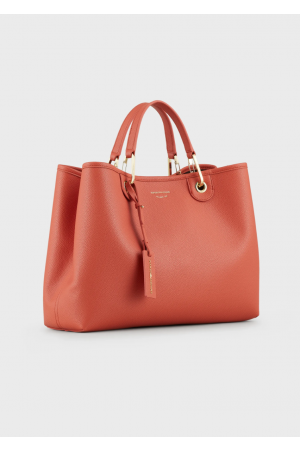 sac cabas Armani MyEA en synthétique orange