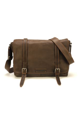 Besace reporter en cuir L - JOHANY - Arthur&Aston