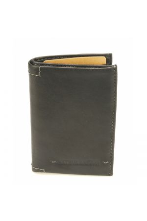 porte-cartes homme en cuir Arthur & Aston Johany noir