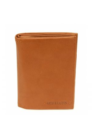 portefeuille homme en cuir Arthur & Aston Johany camel