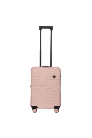 valise cabine extensible Bric's Ulisse en polypropylène rose