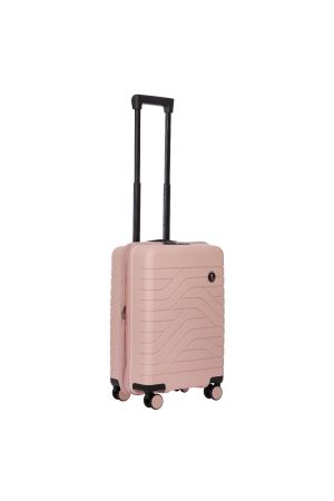 valise cabine extensible Bric's Ulisse en polypropylène rose