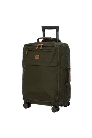 valise cabine souple Bric's X-collection en toile kaki