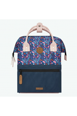 sac à dos Cabaia Adventurer M Honfleur à motifs fleurs