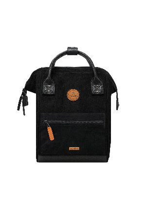 Petit sac à dos noir velours cabaia