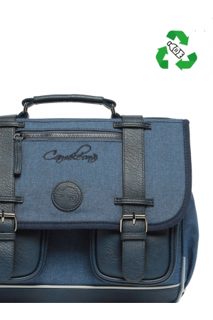 cartable 38cm Cameleon vintage coloris Totay Navy