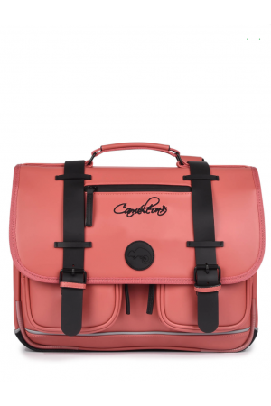 Cartable vintage north 38cm Pink - CAMELEON