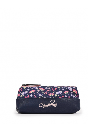 Trousse scolaire retro Navy Butterfly - CAMELEON