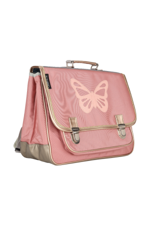 Cartable fille papillon rose 