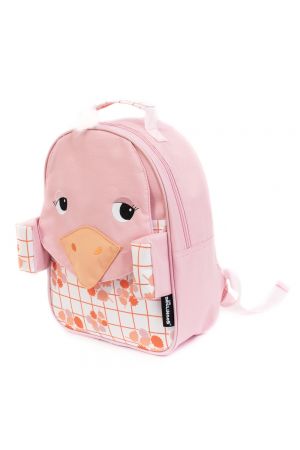 Sac à dos mini rose autruche