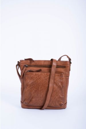 Sac porté travers Vintage cuir - DONNA CELI