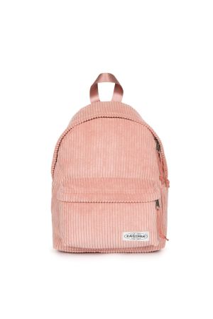 Sac à dos velours Orbit Large Softrib rose - EASTPAK