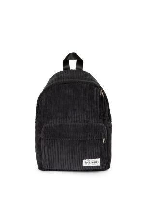 Sac à dos velours Orbit Large Softrib noir - EASTPAK