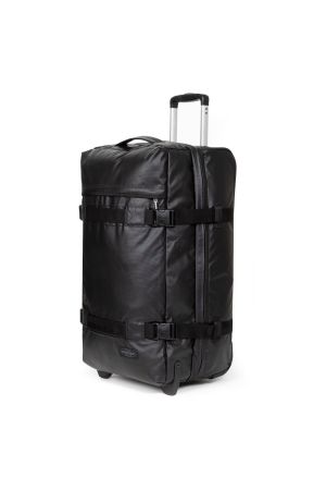 sac de voyage à roulettes Eastpak Transit'R L en toile pu noir