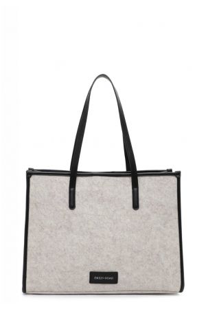 Grand sac shopping Inga beige - EMILY  & NOAH