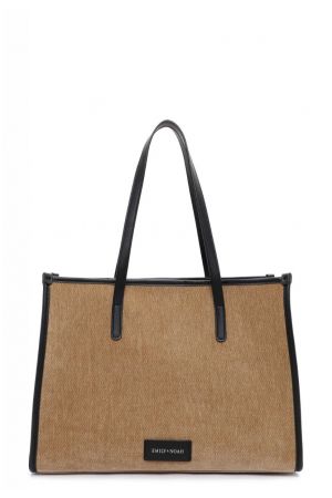 Grand sac shopping Inga camel - EMILY  & NOAH