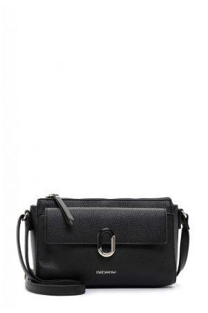 Sac à bandoulière Iris noir - EMILY & NOAH