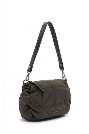 sac bandoulière Irmgard matière synthétique matelassée graphite Emily & Noah