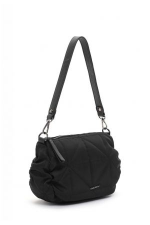 sac bandoulière Irmgard matière synthétique matelassée noir Emily & Noah