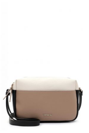 Sac bandoulière Isa moyen taupe - EMILY & NOAH