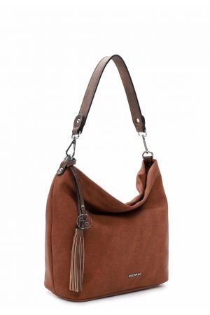 Sac cabas souple Elke cognac - Emily& Noah